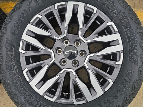20" Chevy Silverado Z71 GMC Sierra Canyon Colorado OEM wheels rims 2025 2026 NEW Texas Truck Tire
