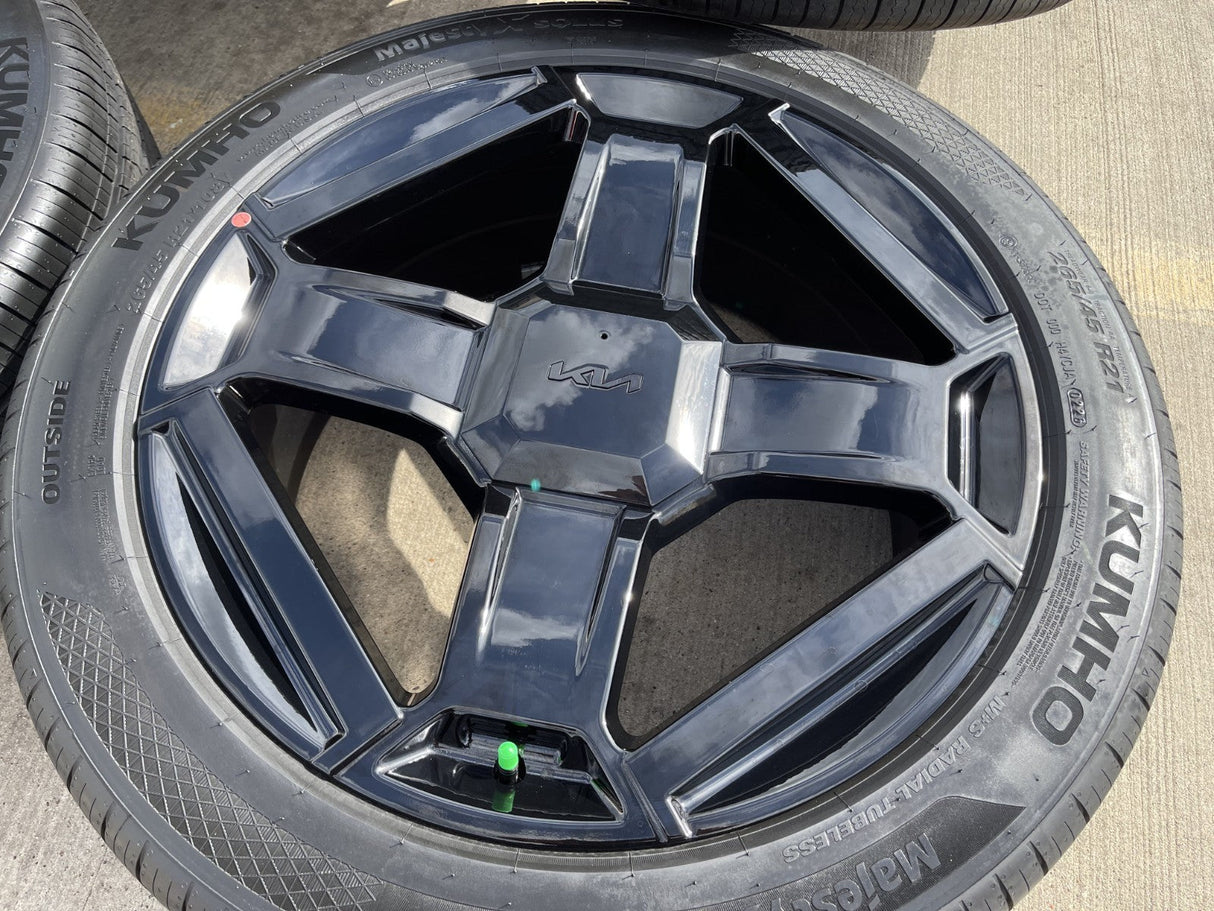 21" Kia Telluride Prestige OEM wheels rims Sorento Sedona 2025 2026 2027 NEW Texas Truck Tire