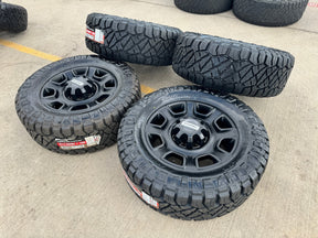 20" Ford F-250 F-350 OEM TREMOR wheels rims 10486 tires 2025 2026 NEW 35" Texas Truck Tire