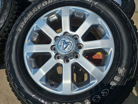 20" Dodge Ram 2500 3500 LARAMIE OEM 2700 wheels rims tires 2024 2025 2026 NEW Texas Truck Tire