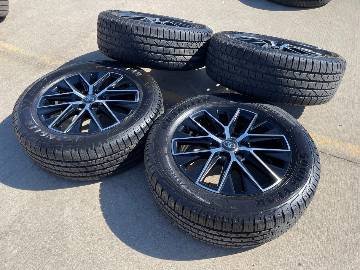 20" Toyota Land Cruiser Tundra OEM wheels rims 10545 Lexus GX550 LX600 2025 NEW Texas Truck Tire