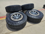 18" Hummer Grazen beadlock EV HEV 2500 OEM wheels rims 2023 2024 2025 2026 NEW Texas Truck Tire