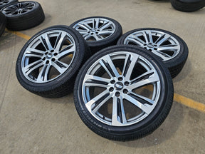 24" Cadillac Escalade V OEM wheels rims 2024 2025 2026 2027 NEW MICHELIN Texas Truck Tire