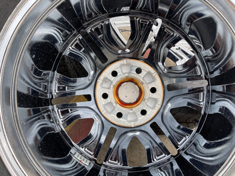 20" Ford F-150 LARIAT Limited OEM 10619 rims wheels CHROME Expedition 2026 NEW Texas Truck Tire