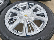 22" Chevy Tahoe RST OEM wheels rims 96951 Silverado Suburban 2023 2024 2025 2026 Texas Truck Tire