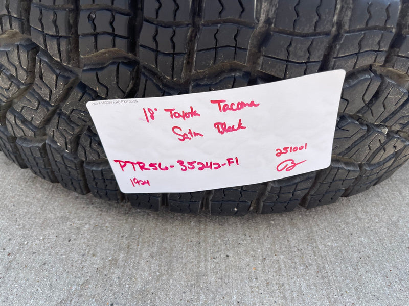 18" Toyota Tacoma 4Runner TRD Pro OEM 95973 wheels rims 2024 2025 2026 GOODYEAR Texas Truck Tire