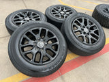 20" Toyota Tundra TRD OEM wheels rims 95359 75277 black Sequoia 2025 2026 NEW Texas Truck Tire