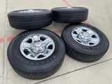 18" Dodge Ram 2500 3500 STEEL chrome OEM 2473 wheels rims 2023 2024 2025 2026 Texas Truck Tire
