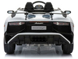 12v White Lamborghini Electric Ride-On Car for Kids with Remote Control