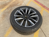 (1) 22" Cadillac Escalade OEM Platinum 4869 95028 wheel rim 2023 2024 2025 2026 Texas Truck Tire