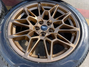 19" Ford Mustang GT Track Pack OEM 10600 10603 Bronze wheels rims 2025 2026 NEW Texas Truck Tire