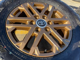 18" Toyota Tundra TRD OEM wheels rims 75281 Sequoia LX600 2025 2026 NEW FALKEN Texas Truck Tire