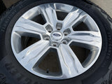 20" Ford F-150 Expedition OEM rims wheels polished 10004 tires GOODYEAR A/T Texas Truck Tire