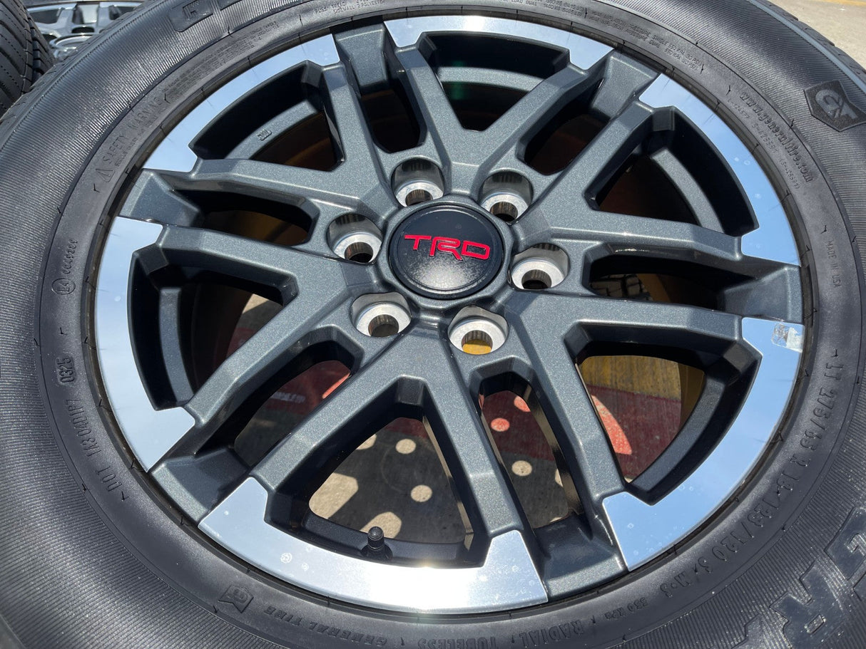 18" Toyota Tacoma 4Runner LIMITED OEM 10641 wheels rims 2024 2025 2026 NEW Texas Truck Tire