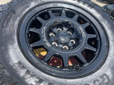 18" AEV SALTA GMC Sierra AT4X Chevy Silverado OEM rims wheels 2024 2025 NEW Texas Truck Tire