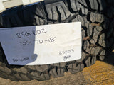 (4) 255/70/18 BFG KO2 A/T tires F-150 Sierra Tahoe Silverado NEW TAKE OFFS NEW Texas Truck Tire