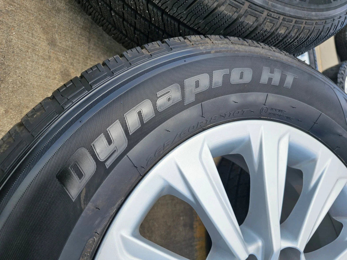 18" Toyota Grand Highlander OEM 10525 wheels rims Lexus TX350 2024 2025 NEW Texas Truck Tire