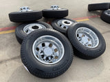 18" GMC Sierra 3500 DENALI Dually rims wheels OEM 8x210 2025 2026 MICHELIN Texas Truck Tire