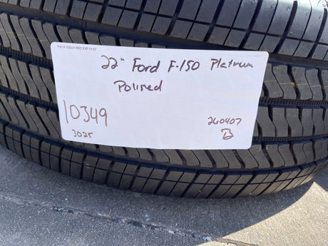 22" Ford F-150 King Ranch LIMITED OEM rims wheels 10349 Expedition 2024 2025 Texas Truck Tire