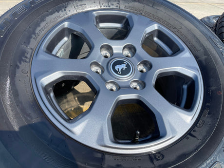 17" Ford Bronco HERITAGE OEM 10384 wheels rims tires Texas Truck Tire