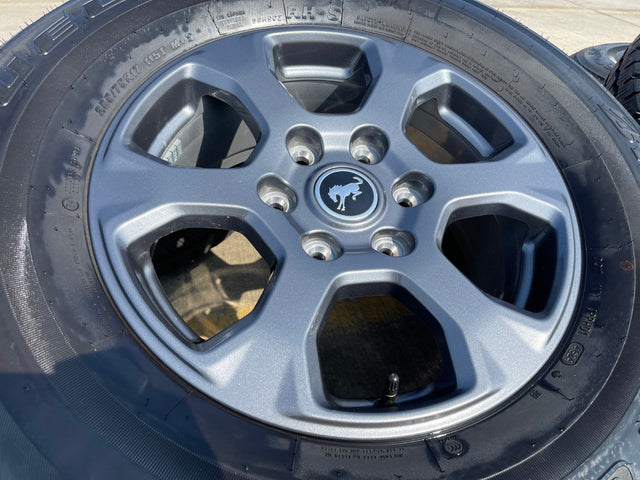 17" Ford Bronco HERITAGE OEM 10384 wheels rims tires Texas Truck Tire