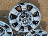 20" Ford F-250 F-350 OEM Lariat 10295 25085 10552 wheels rims 2024 2025 2026 Texas Truck Tire
