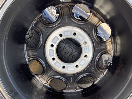 20" Ford F-250 F-350 OEM black Lariat wheels rims 10299 10484 tires DISCOUNTED Texas Truck Tire