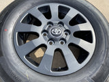 18" Toyota Land Cruiser OEM wheel rim 95952 75304 Tundra Sequoia 2025 2026 NEW Texas Truck Tire