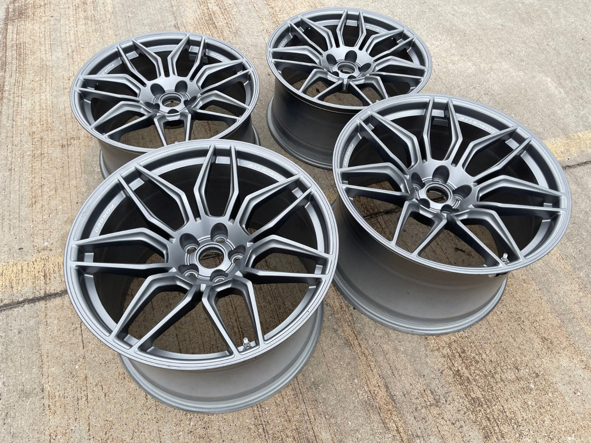 20" + 21" Chevy Corvette Z06 C8 OEM 95580 95581 wheels rims 2024 2025 2026 NEW Texas Truck Tire