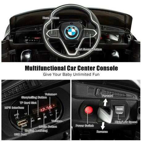 12V Official BMW I8 Children's Ride-On Vehicle