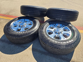 18" Ram 2500 3500 Laramie Power Wagon OEM wheels rims 2692 tires FIRESTONE Texas Truck Tire