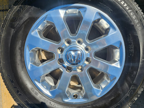 20" Dodge Ram 2500 3500 LARAMIE OEM 2700 wheels rims tires MICHELIN Texas Truck Tire