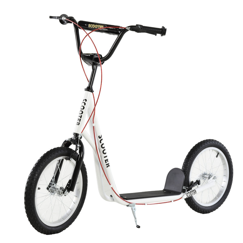 Youth Kick Scooter for Kids 5+ with 16" Wheels and Adjustable Handlebar