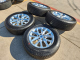 20" Ford F-150 Expedition OEM rims wheels tires 3989 3991 Expedition NEW Texas Truck Tire