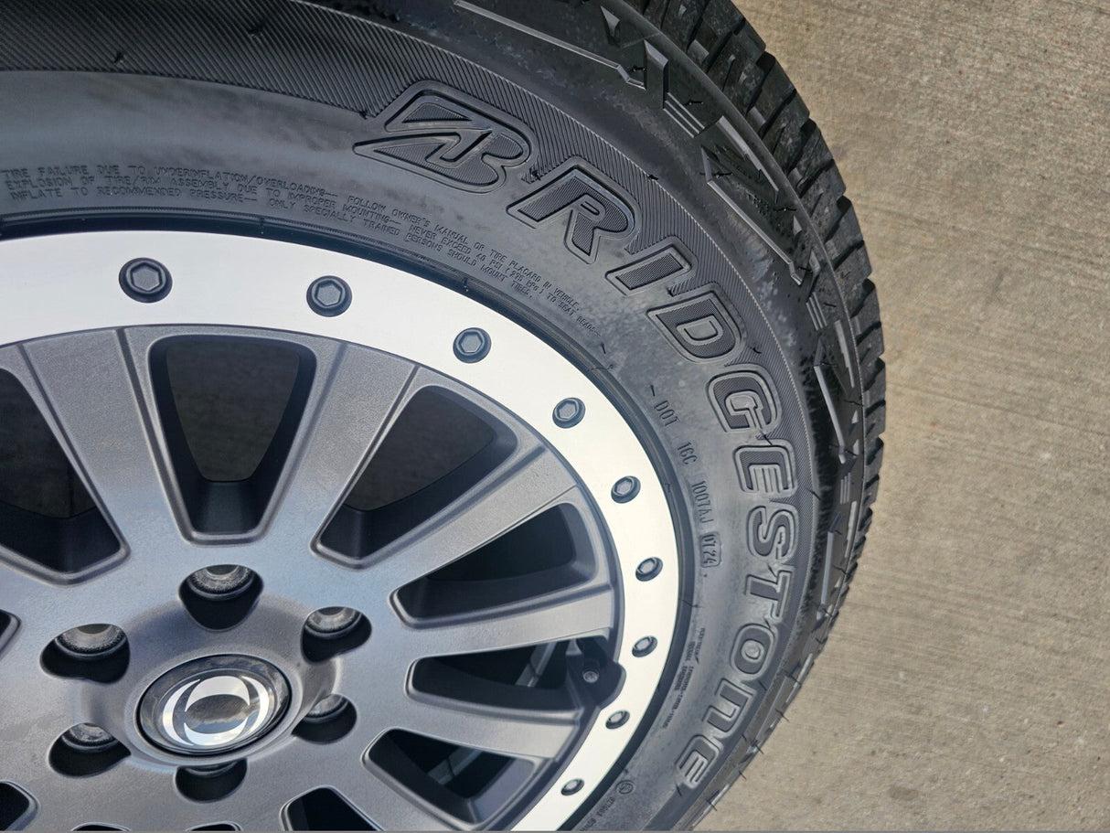 (4) 18" INEOS Grenadier OEM wheels rims tires beadlock 2023 2024 2025 2026 NEW Texas Truck Tire