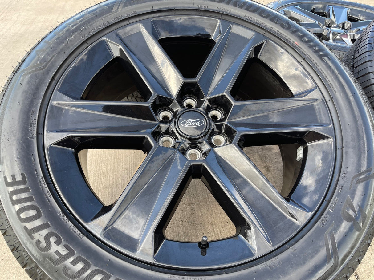 22" Ford F-150 LOBO OEM rims wheels tires Expedition 2026 2027 NEW Texas Truck Tire