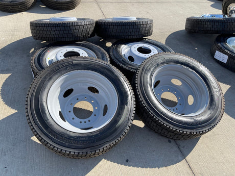 19.5" Ford F-450 Dually F-550 rims wheels RAM 4500 OEM 10x225 2024 2025 2026 NEW Texas Truck Tire