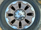 20" Ford F-250 F-350 OEM 10487 LIMITED KING RANCH tan wheels rims 2024 2025 2026 Texas Truck Tire