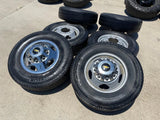 17" Chevy Silverado GMC Sierra 3500 Dually simulator rims wheels OEM 8094 Texas Truck Tire