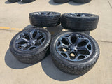 22" Dodge Ram 1500 OEM Laramie wheels LIMITED Gray 2685 2727 tires Texas Truck Tire