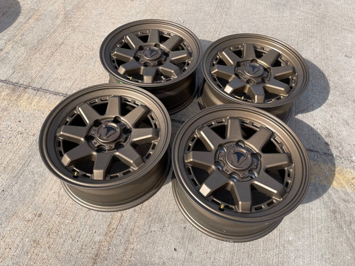 17" 4Runner Toyota Tacoma OEM BRONZE wheels rims FJ 2022 2023 2024 NEW Texas Truck Tire