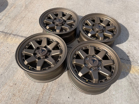 17" 4Runner Toyota Tacoma OEM BRONZE wheels rims FJ 2022 2023 2024 NEW Texas Truck Tire