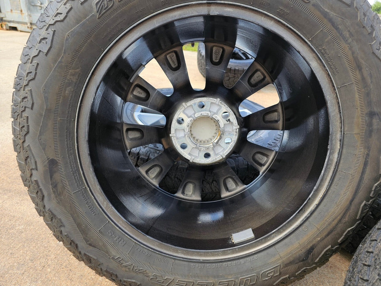 20" Chevy Silverado 1500 Tahoe Suburban OEM 5915 5916 wheels rims DUELER A/T Texas Truck Tire