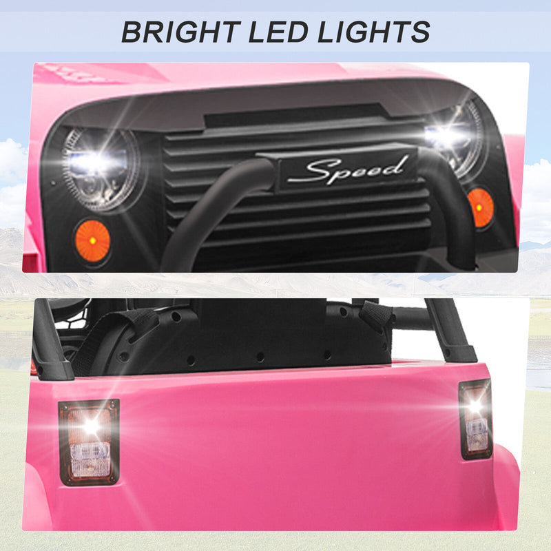 12V Battery-Powered Kids Ride-On Off-Road Truck Toy with Parent Remote Control