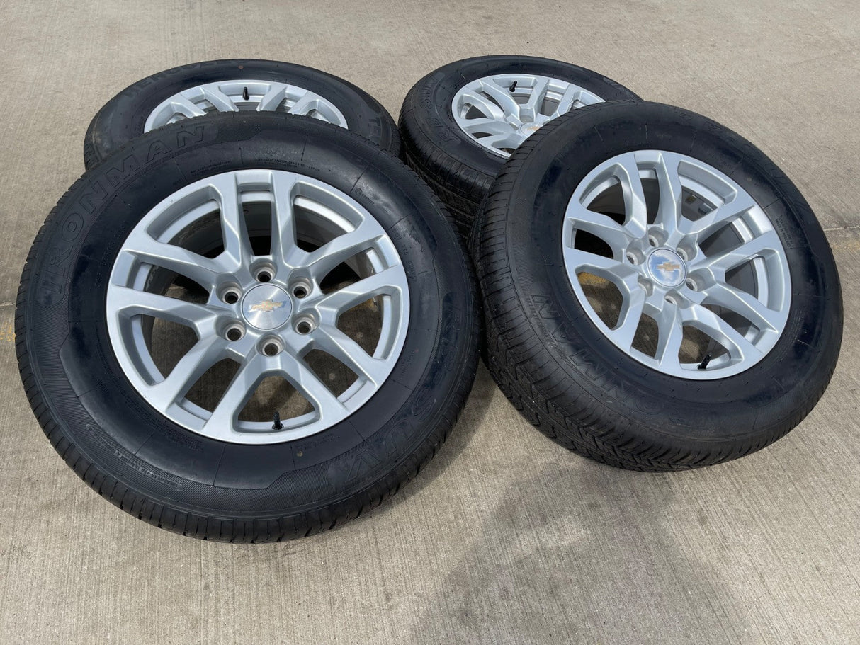 18" Chevy Silverado Suburban Tahoe OEM 5912 wheels rims GMC Yukon Sierra IRONMAN Texas Truck Tire