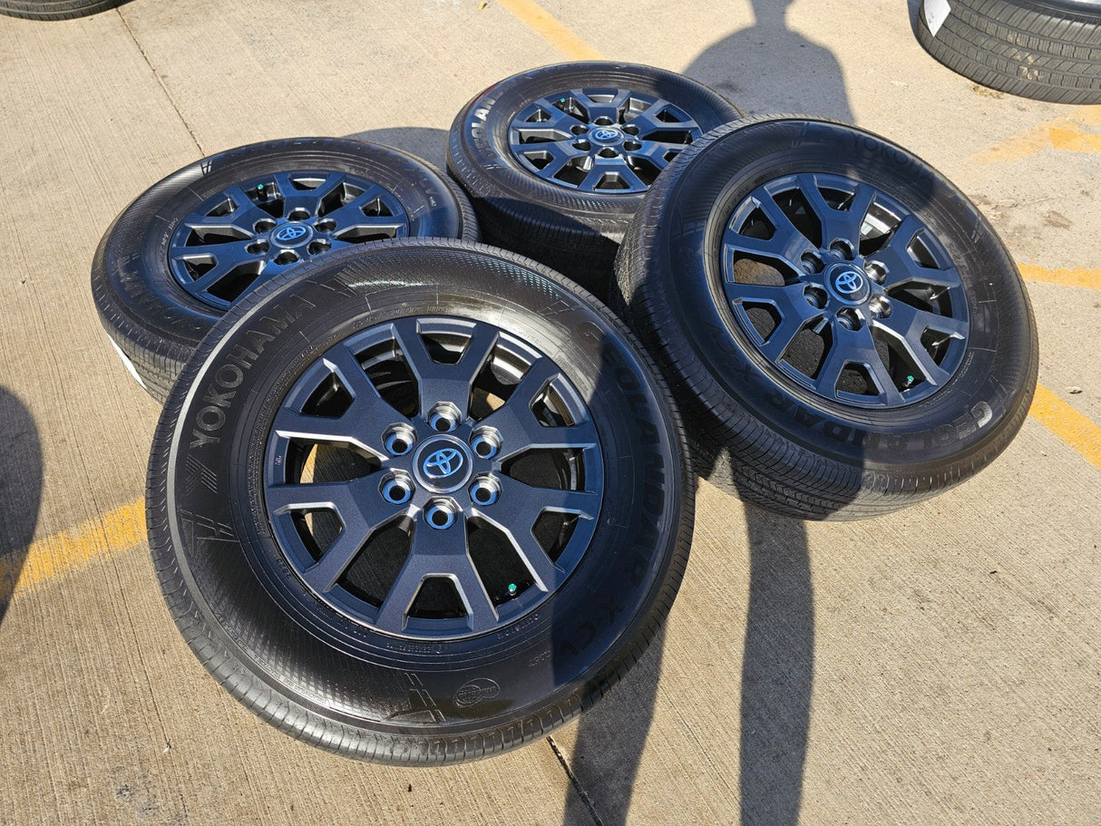 17" Toyota Tacoma 4Runner TRD OEM 94254 10637 only rims 2024 2025 2026 NEW Texas Truck Tire