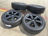 22" Ford F-150 LOBO LARIAT OEM black rims wheels tires Expedition 2026 2027 NEW Texas Truck Tire
