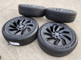 22" Lincoln Navigator OEM 10665 rims wheels BLACK LABEL 2025 2026 MICHELIN NEW Texas Truck Tire