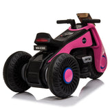 Fun and Stylish Pink Electric Motorcycle for Kids with USB Music - Perfect Birthday Gift for Girls!