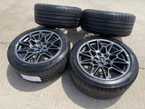 19" Ford Mustang GT Track Pack OEM 10600 10603 wheels rims 2025 2026 TPMS NEW Texas Truck Tire